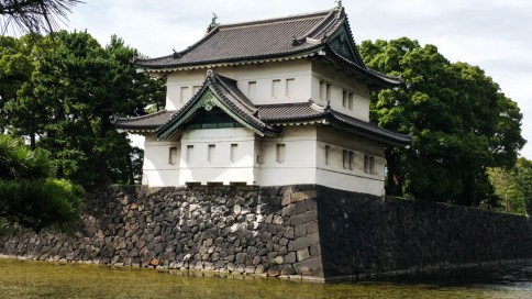 A gatehouse at the Imperial Palace
