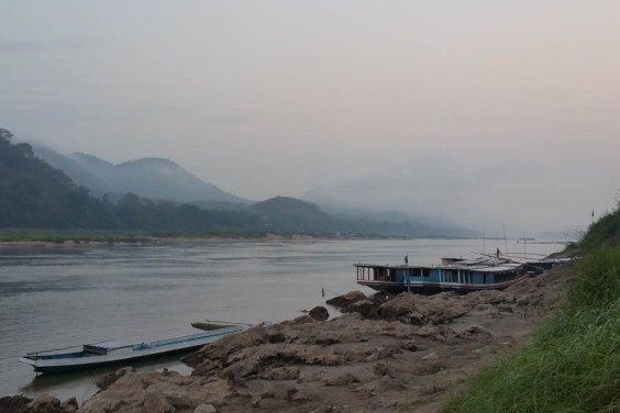 The mighty Mekong in the mist
