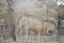 Bas reliefs, Mamallapuram