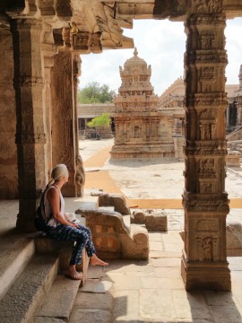 Tamilnadu: Hilary contemplates the architecture
