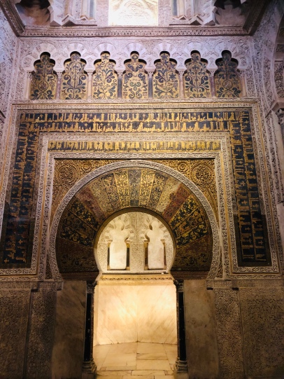 The fabulous guided Mihrab encrusted with thousands of jewels