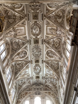 Baroque ceiling in the cathedral - Charles V