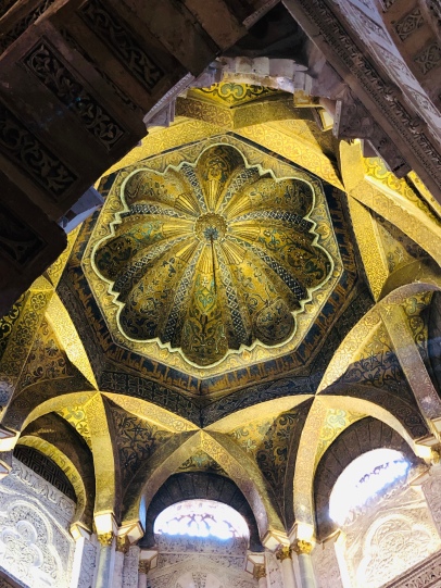 The roof of the Mihrab